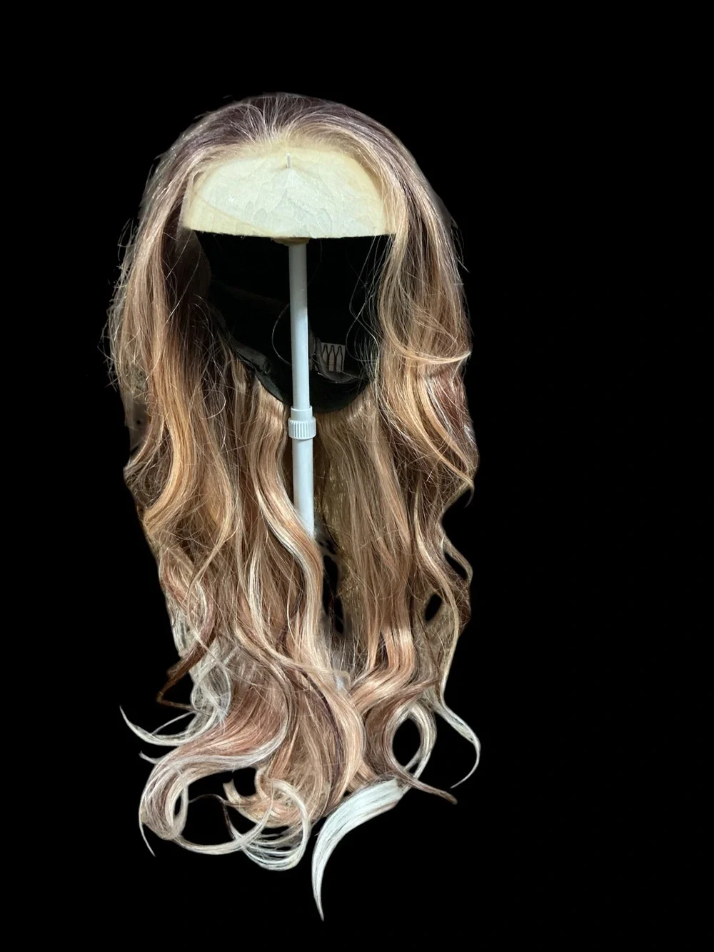 CSC Nakia. Premium Long Wavy Lace Front Wig - Blonde with Highlights